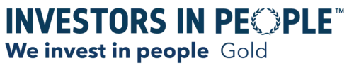 Investors in People logo for we invest in people gold accreditation